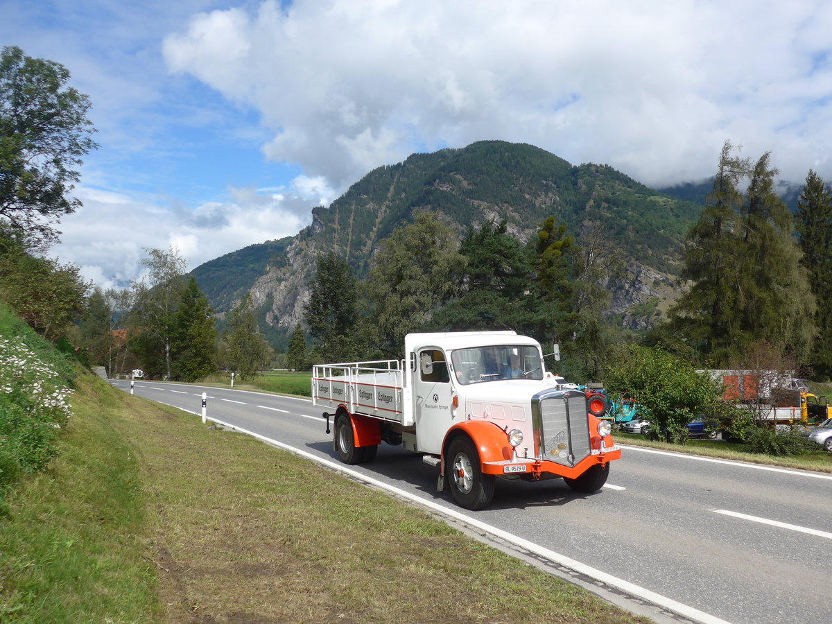 (184'921) - Mineralquelle, Eptingen - BL 9579 U - FBW am 16. September 2017 in Cazis, B�ndner Arena