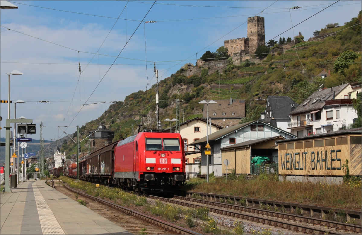 185 215 präsentierte sich am 14.09.21 in Kaub in bestem Lackzustand