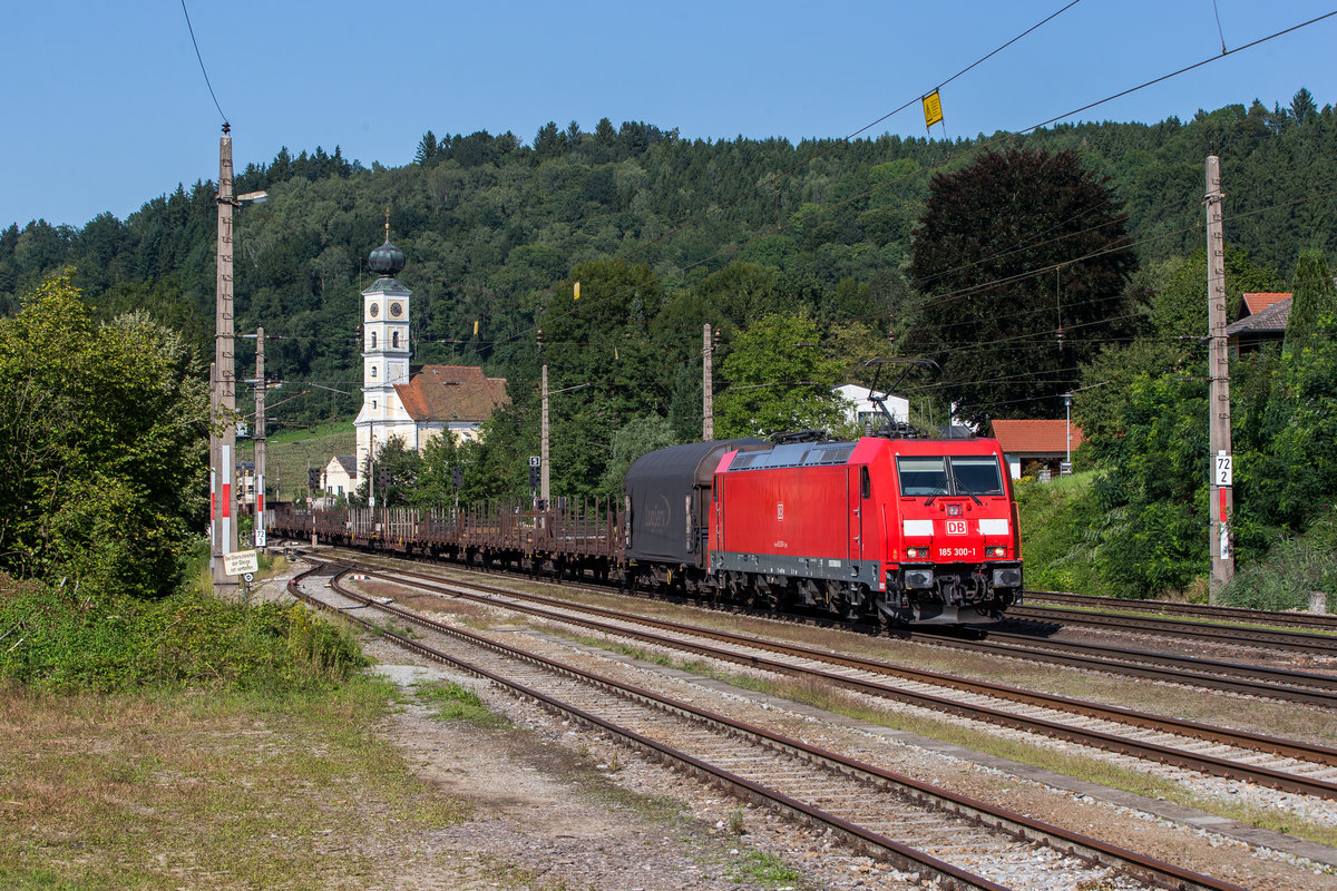 185 300-1 am 23. August 2017 bei Wernstein.