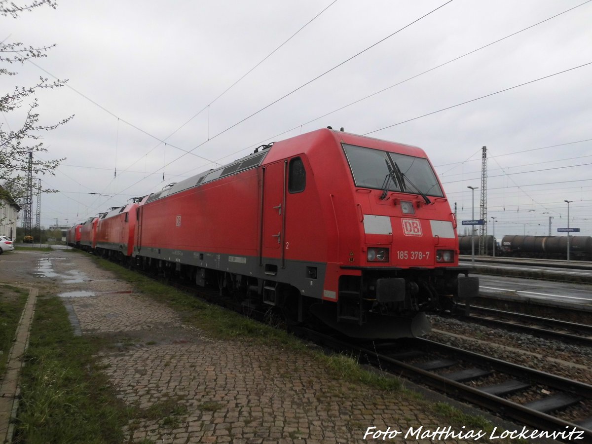 185 378 gesellte sich kurze zeit spter hinzu in Grokorbetha am 17.4.16