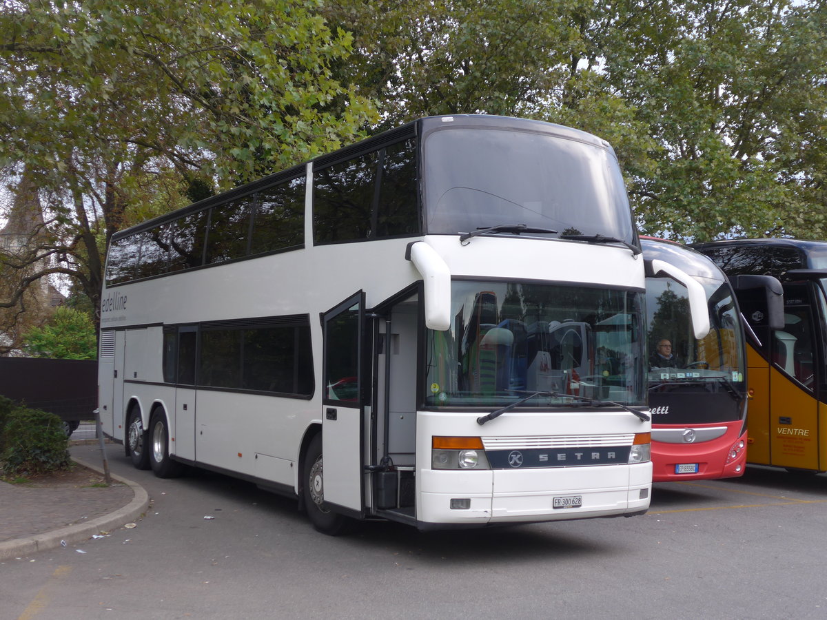 (185'067) - Edelline, Murten - FR 300'628 - Setra am 16. September 2017 in Zrich, Sihlquai