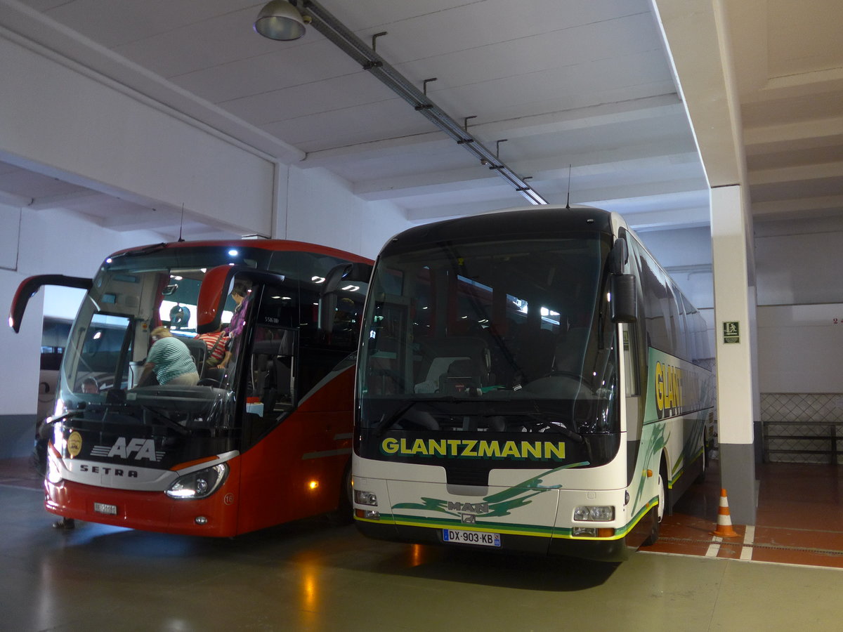 (185'461) - Aus Frankreich: Glantzmann, Masevaux - DX 903 KB - MAN am 28. September 2017 in Andorra la Vella, Carparkhaus