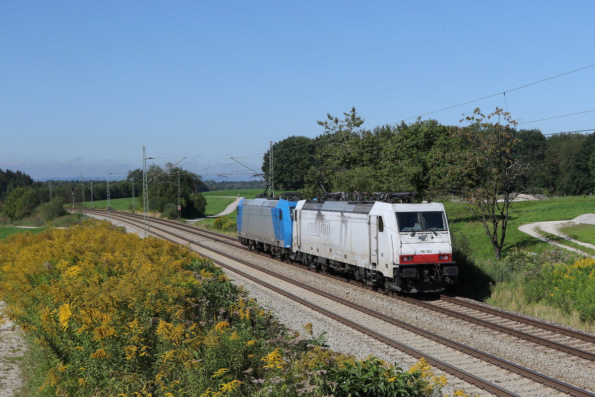 186 904 am 9. September 2020 bei Grabensttt im Chiemgau.
