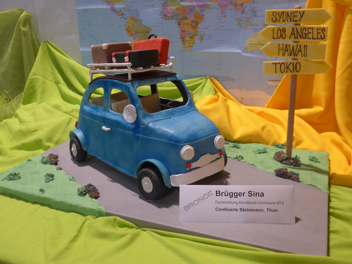 (186'259) - S�sser Fiat 500 an der Neuland am 5. November 2017 in Thun, Expo