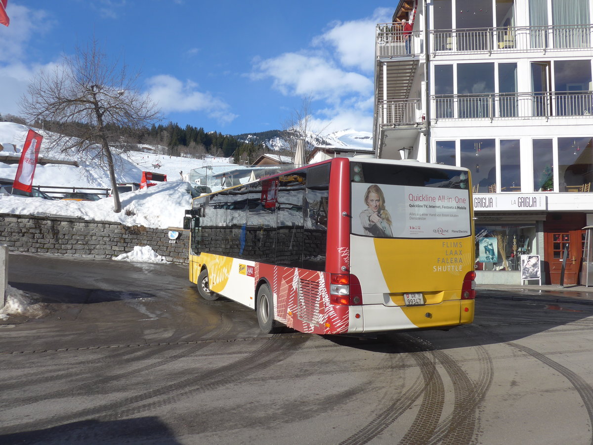 (187'391) - Stuppan, Flims - GR 99'347 - MAN/Gppel am 26. Dezember 2017 in Flims, Bergbahnen