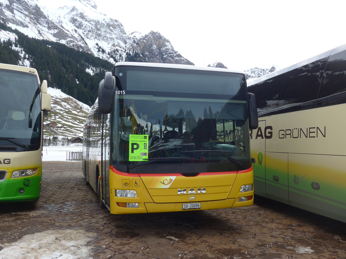 (187'844) - Steiner, Messen - SO 20'096 - MAN (ex SO 104'174) am 7. Januar 2018 in Adelboden, Weltcup