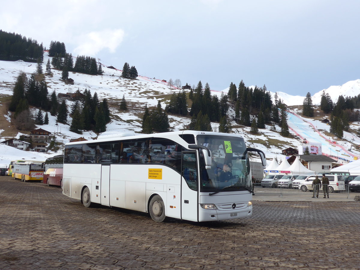 (187'857) - Tschannen, Zofingen - AG 15'058 - Mercedes am 7. Januar 2018 in Adelboden, Weltcup