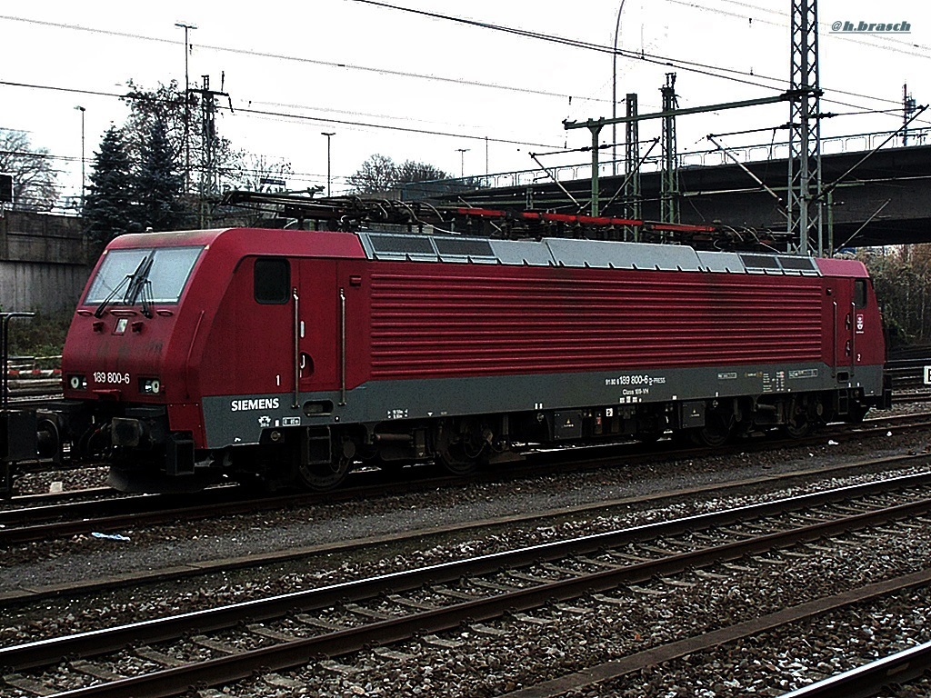 189 800-6 war abgestellt beim bf hh-harburg,04.12.14