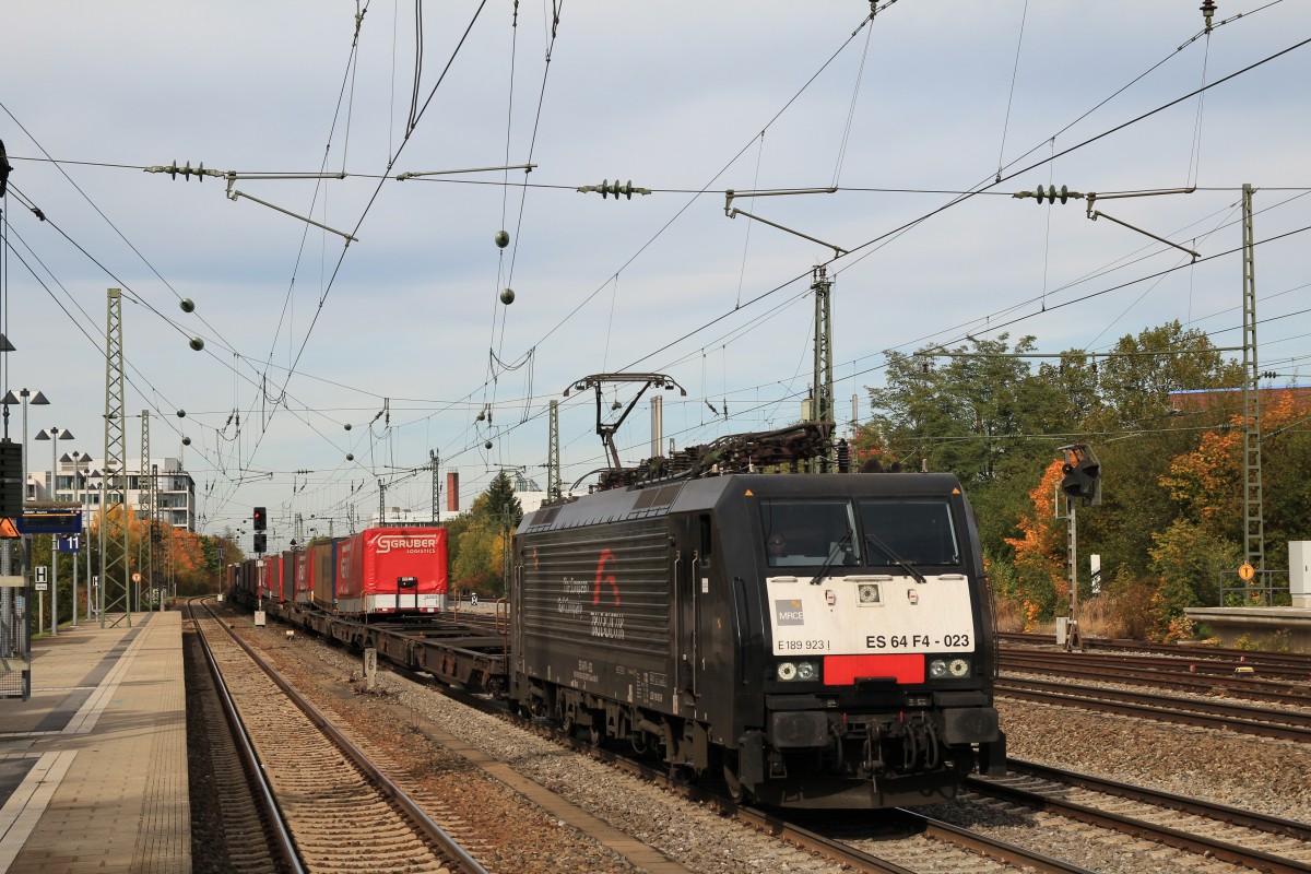 189 923 am 21. Oktober 2013 in Mnchen-Heimeranplatz.