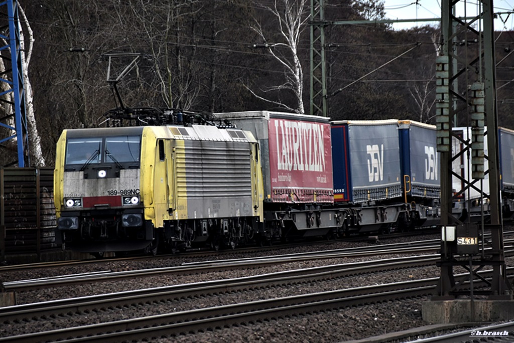 189-989 dste mit einen KLV durch hh-harburg,03.03.17