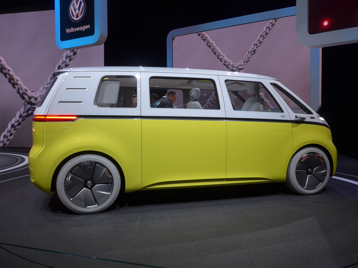 (189'216) - Volkswagen Buzz am 12. M�rz 2018 im Autosalon Gen�ve
