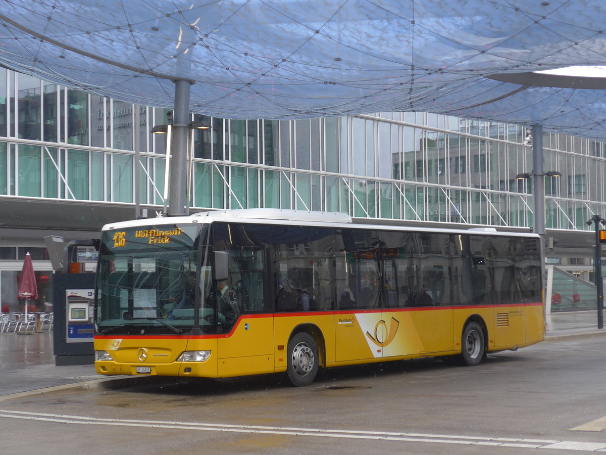 (189'478) - Brem, Wlflinswil - AG 14'618 - Mercedes am 19. Mrz 2018 beim Bahnhof Aarau