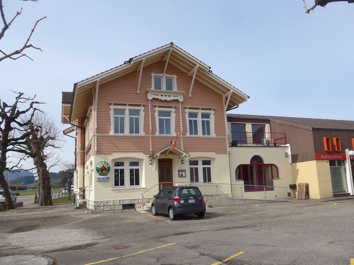 (189'938) - Restaurant Pub Fiction am 2. April 2018 in Del�mont