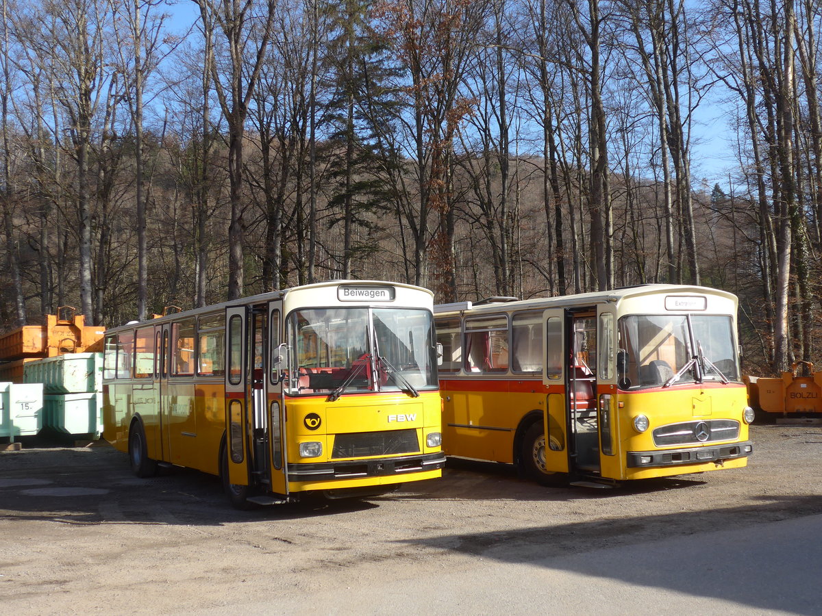 (190'021) - Fischer, Schpfen - FBW/R&J (ex RWB Mnsingen; ex Alga, D-Sittensen; ex PM-Oldi-Club, D-Hamburg; ex Burri, Teuffenthal) am 7. April 2018 in Oberburg, Ziegelgut