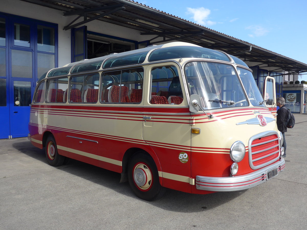 (190'046) - Lorenz, Lyssach - Setra (ex Badertscher, Bern) am 7. April 2018 in Lyssach, Garage