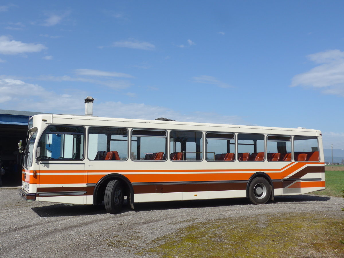 (190'053) - Wegmller, Mnsingen - BE 399'675 - FBW/R&J (ex Bamert, Wollerau) am 7. April 2018 in Lyssach, Museum Lorenz