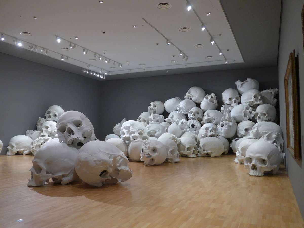 (190'155) - Totensch�del am 17. April 2018 in Melbourne, National Galerie von Victoria