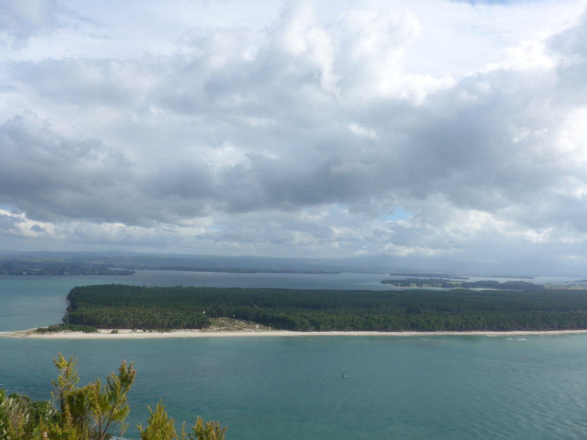 (190'683) - Ausblick vom Mount Maunganui am 21. April 2018 bei Mauao