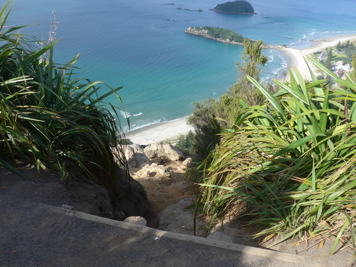 (190'722) - Ausblick vom Mount Maunganui am 21. April 2018 bei Mauao