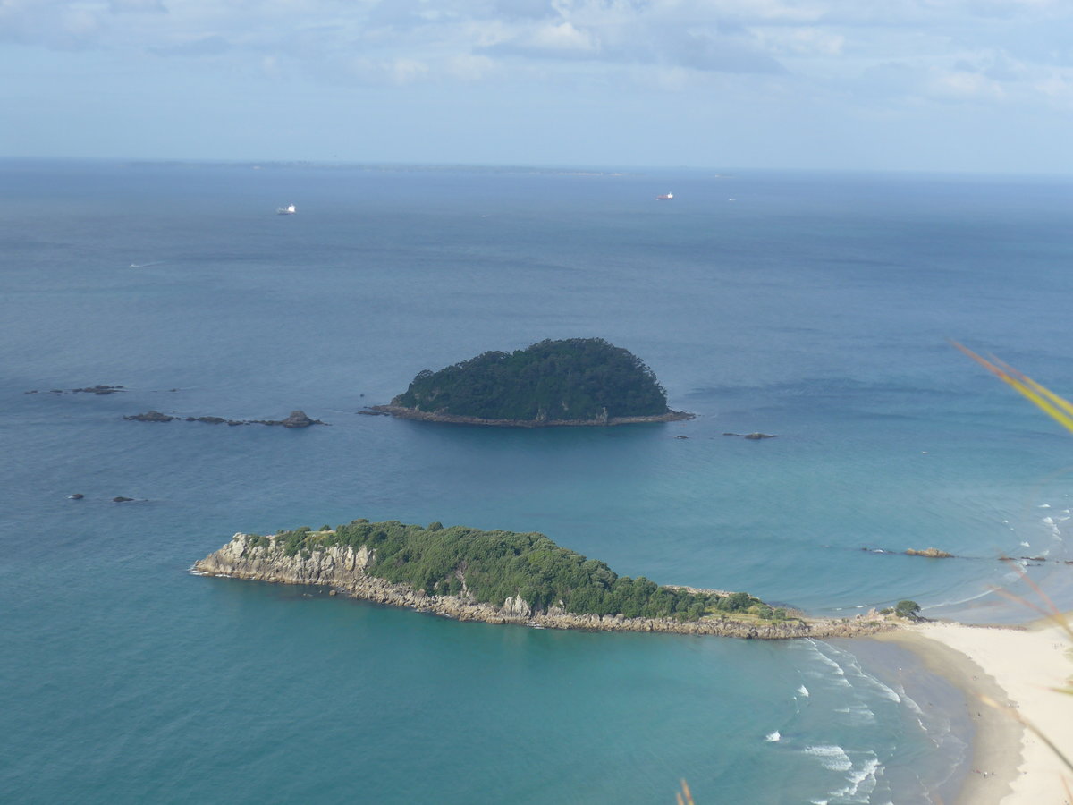 (190'725) - Ausblick vom Mount Maunganui am 21. April 2018 bei Mauao