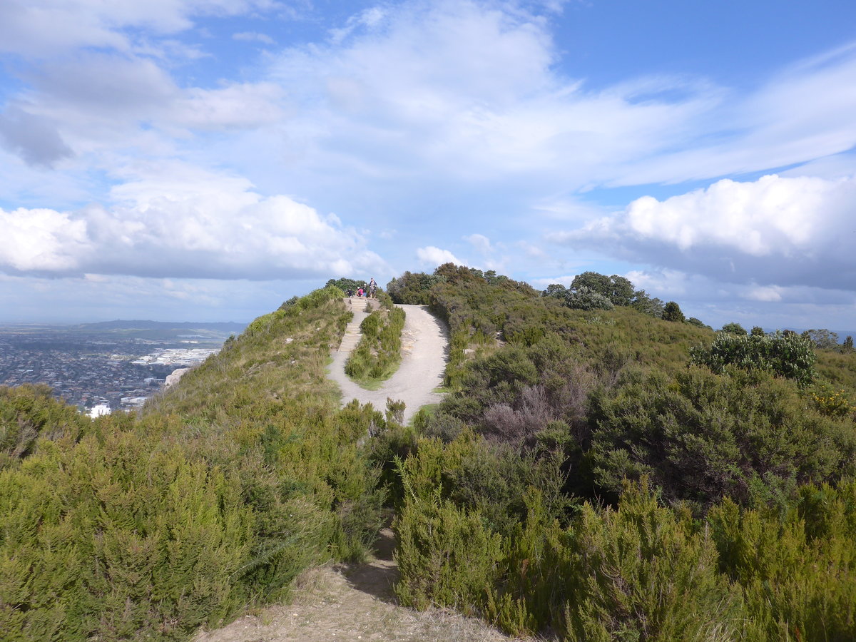 (190'732) - Auf dem Gipfel vom Mount Maunganui am 21. April 2018 bei Mauao