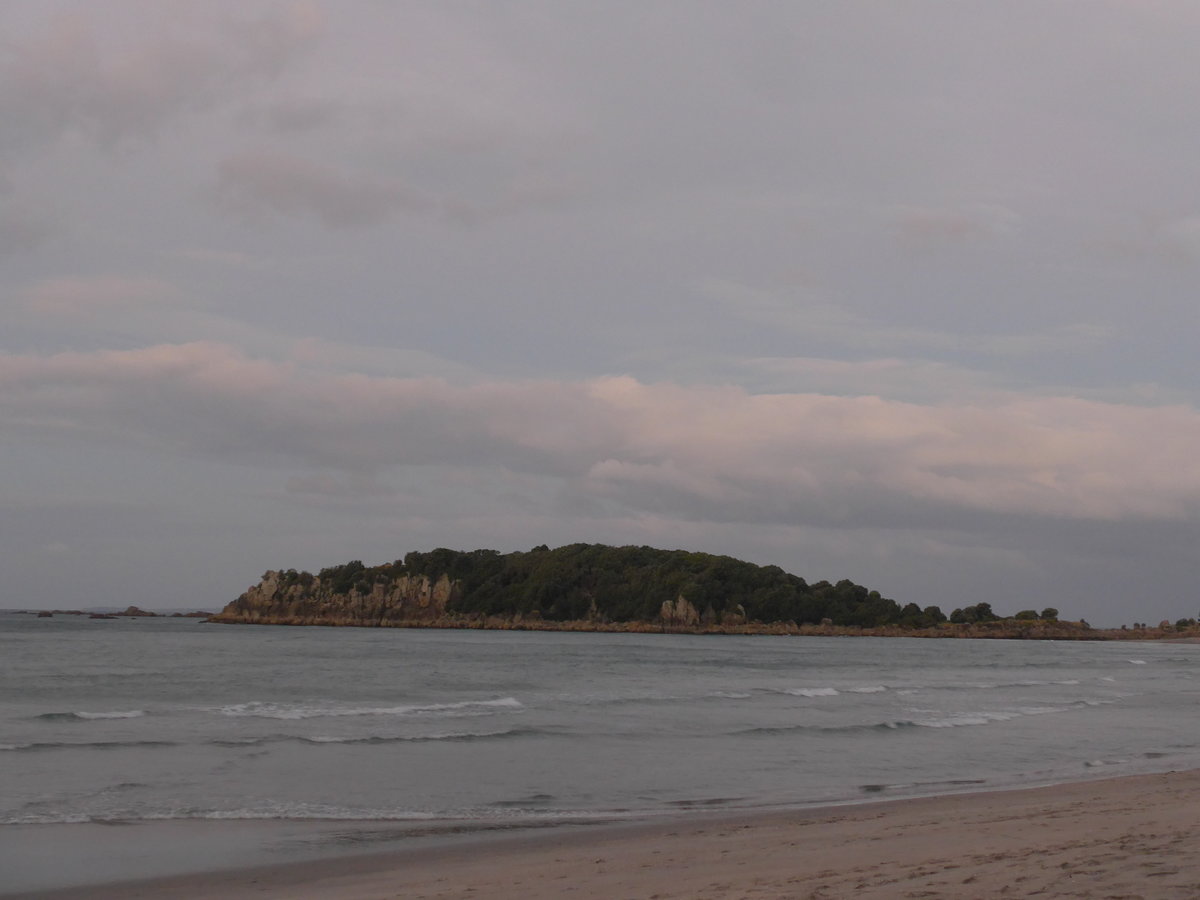 (190'776) - Am Strand am 21. April 2018 von Mauao