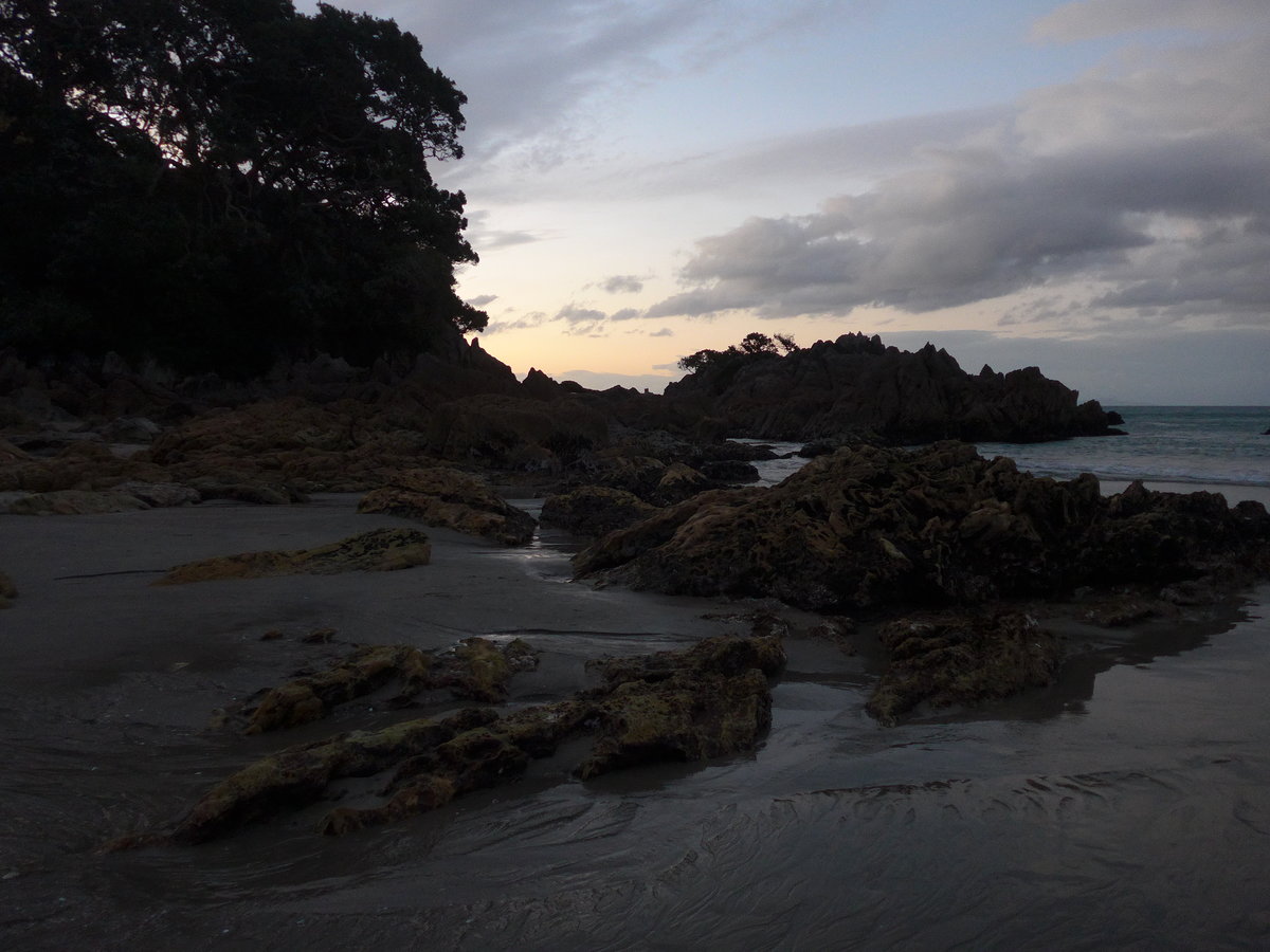 (190'779) - Am Strand am 21. April 2018 von Mauao