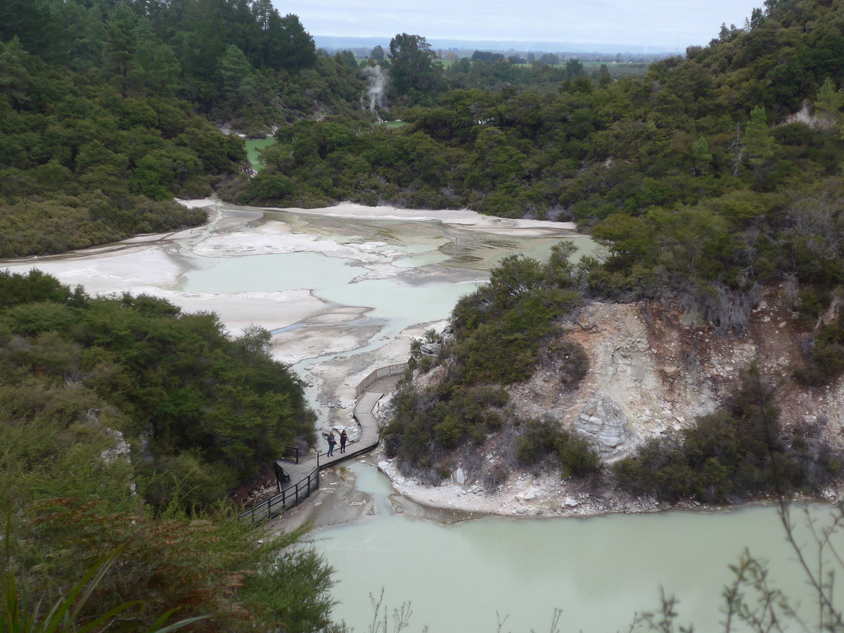 (191'092) - See im Wai-O-Tapu Thermal Wonderland am 23. April 2018 bei Rotorua