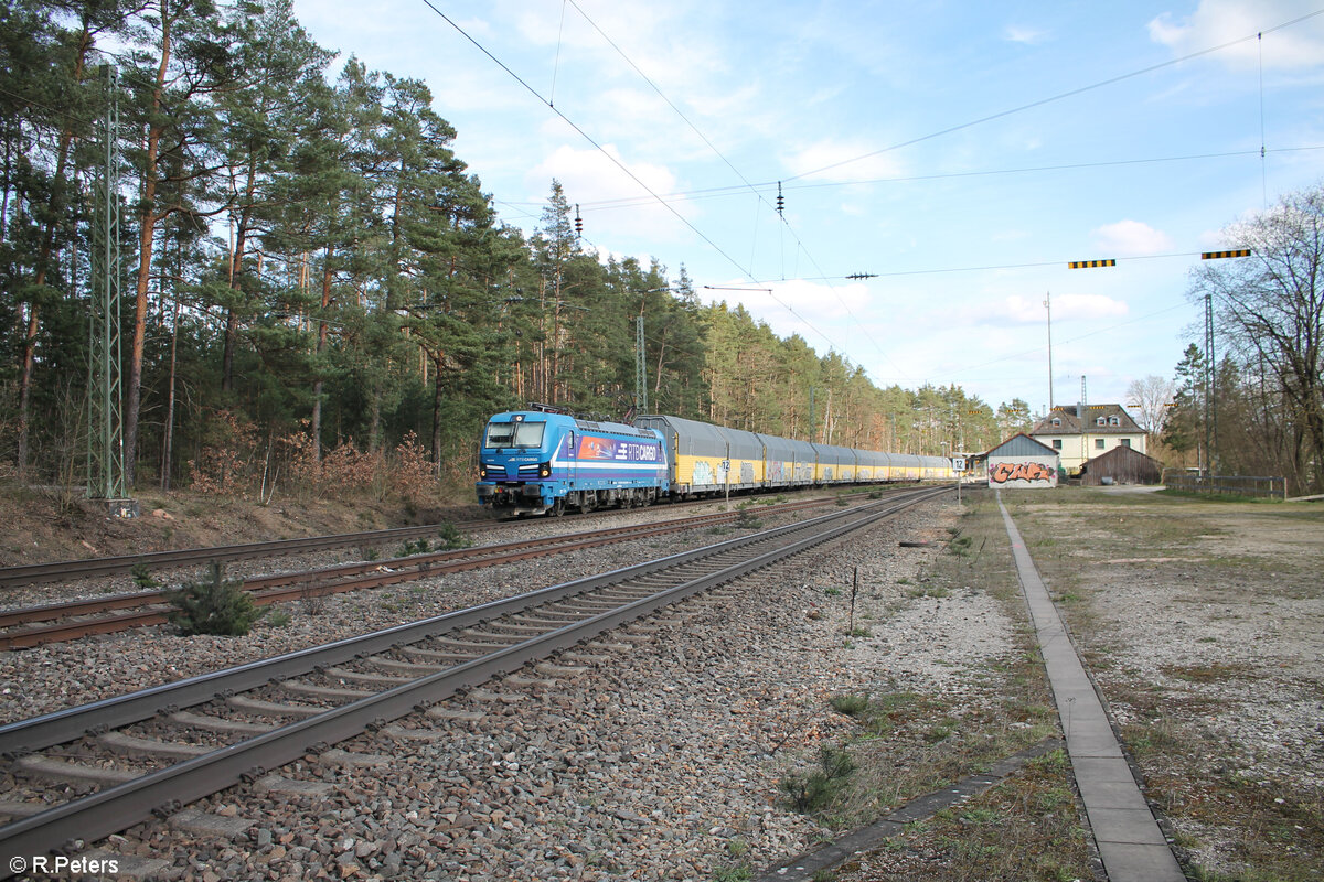 192 014-9 mit einem ARS Altmann Zug in Ochenbruck 25.03.24