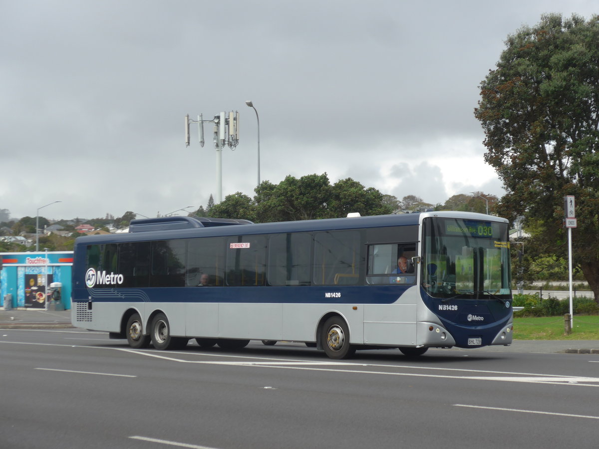 (192'012) - AT Metro, Auckland - Nr. NB1426/BHL728 - MAN/Designline am 30. April 2018 in Auckland, Motat