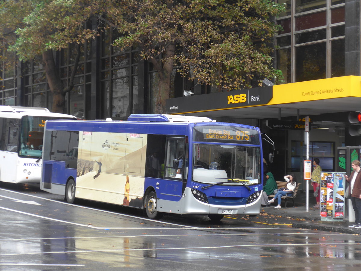 (192'083) - Metrolink, Auckland - Nr. 4167/GNJ732 - Alexander Dennis/KiwiBus am 30. April 2018 in Auckland