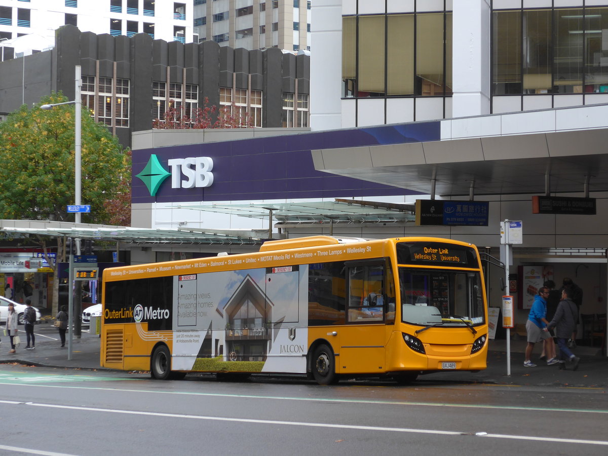 (192'124) - AT Metro - Nr. 4021/GAJ409 - Alexander Dennis/KiwiBus am 30. April 2018 in Auckland