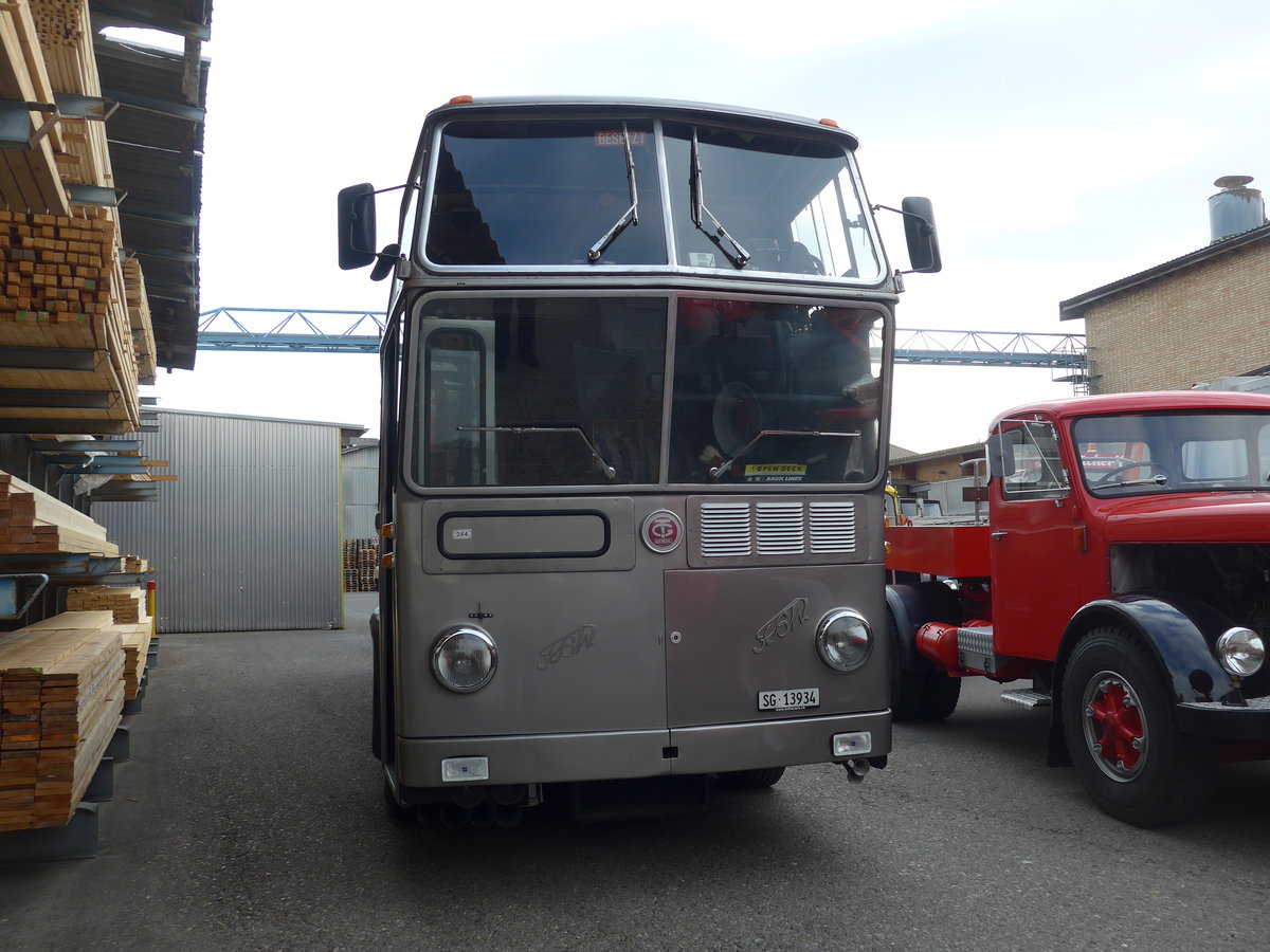 (192'354) - Schneider, Schmerikon - SG 13'934 - FBW/Tscher Hochlenker (ex Basler, Hofstetten; ex VBZ Zrich Nr. 244) am 5. Mai 2018 in Attikon, Wegmller