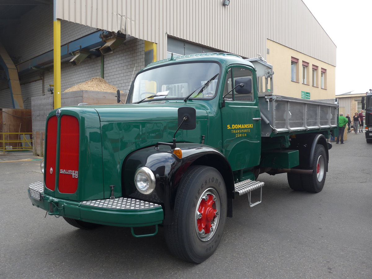 (192'371) - Domanski, Z�rich - ZH 178'730 - Saurer am 5. Mai 2018 in Attikon, Wegm�ller