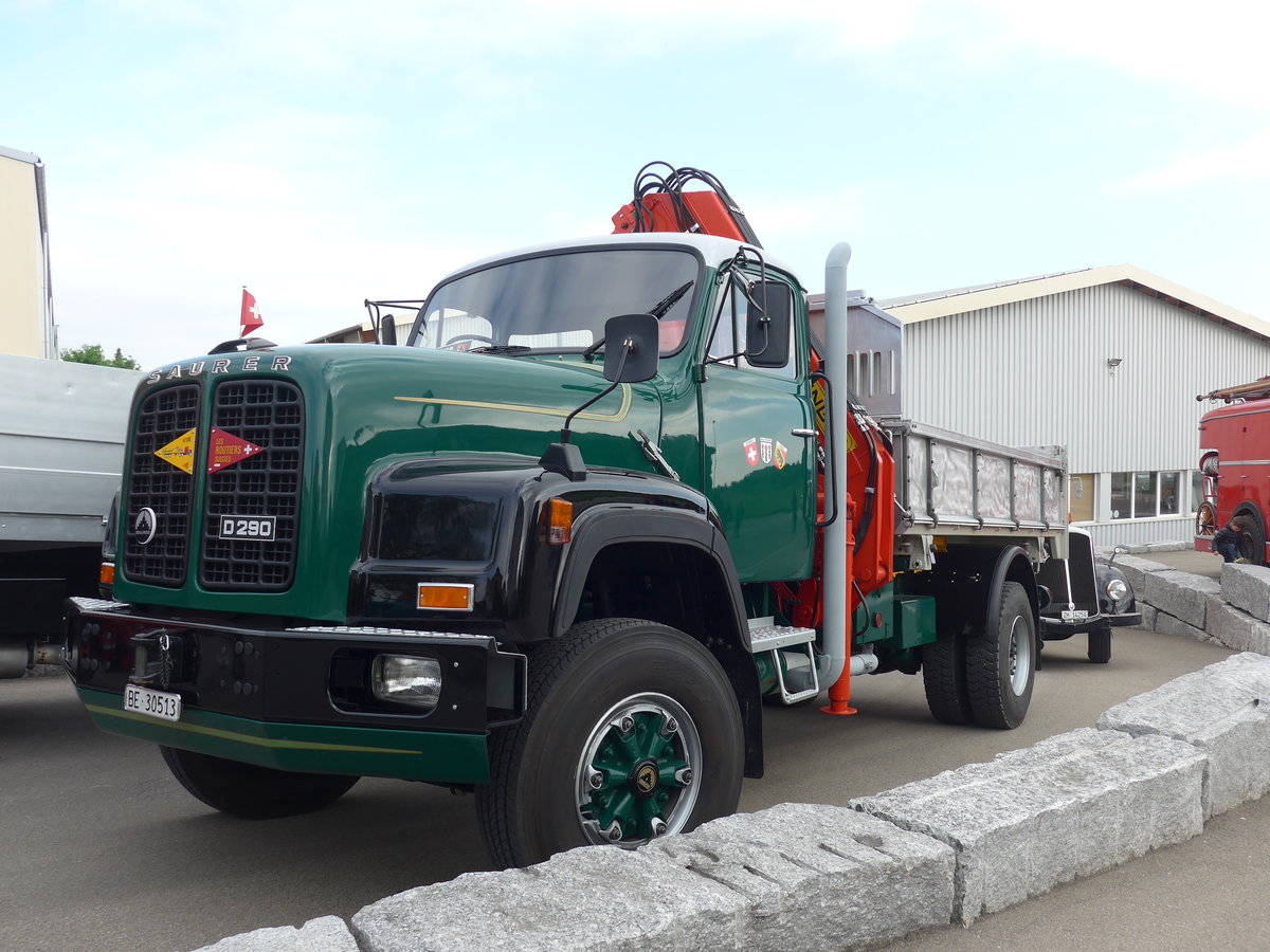 (192'418) - Saurer - BE 30'513 - am 5. Mai 2018 in Attikon, Wegm�ller