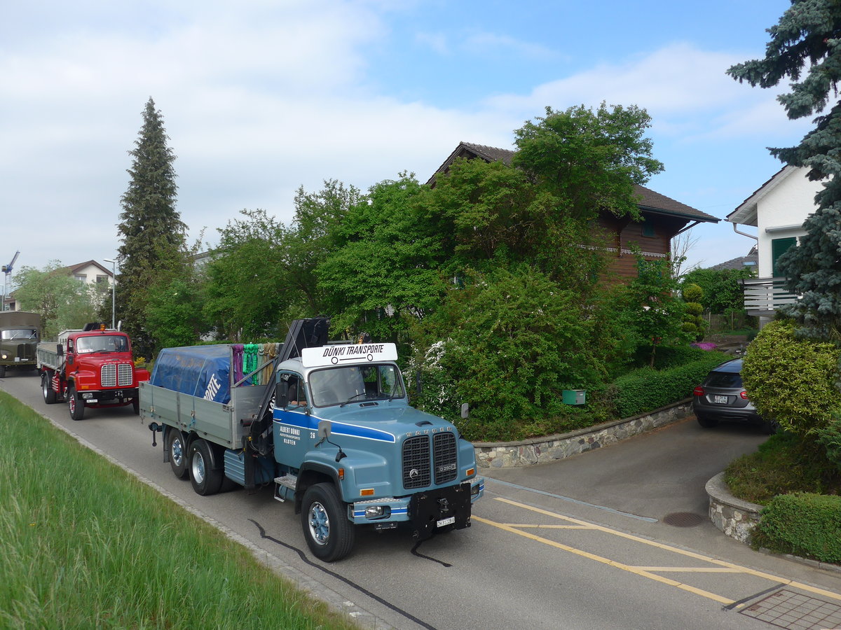 (192'518) - D�nki, Kloten - Nr. 26/ZH 31'228 U - Saurer am 5. Mai 2018 in Attikon, Bahnstrasse