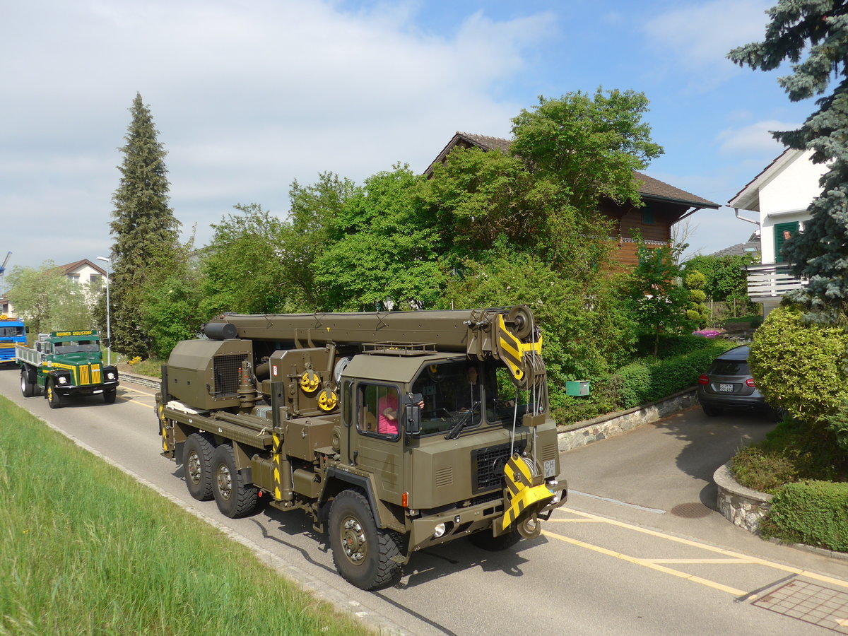 (192'556) - Saurer - ZH 2591 - am 5. Mai 2018 in Attikon, Bahnstrasse