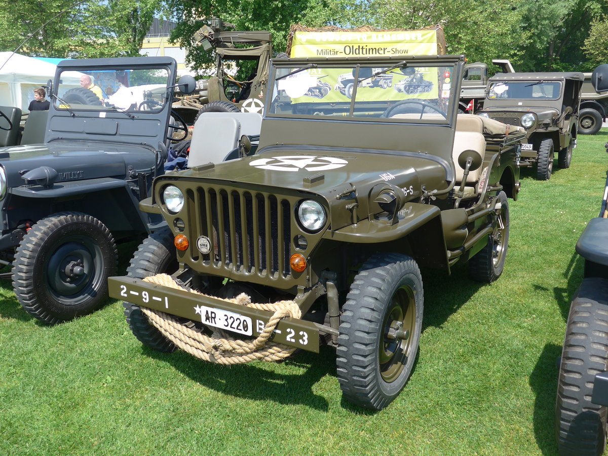 (192'635) - Willys - AR 3220 - am 5. Mai 2018 in Arbon, Arbon Classics