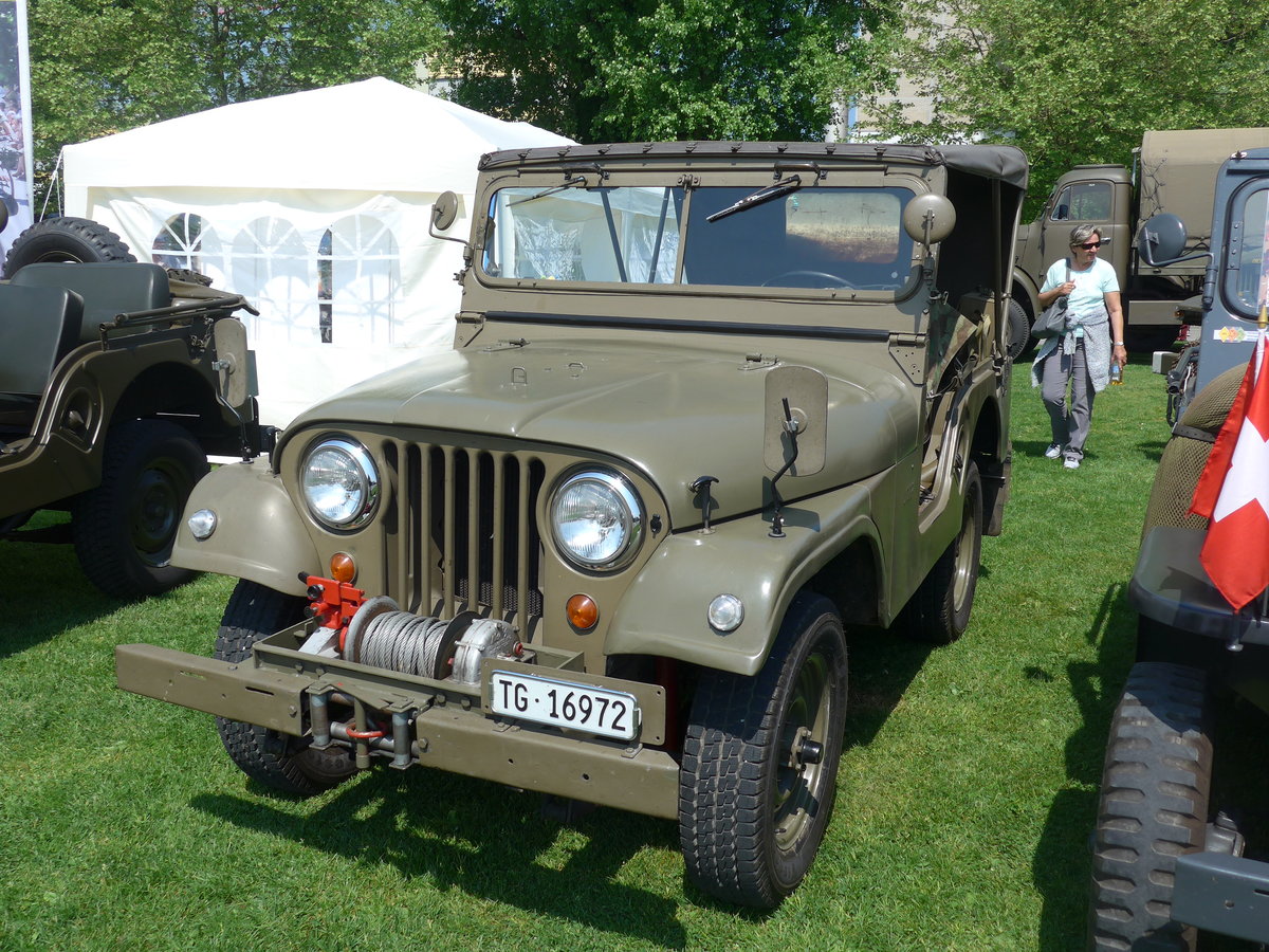 (192'639) - Willys - TG 16'972 - am 5. Mai 2018 in Arbon, Arbon Classics