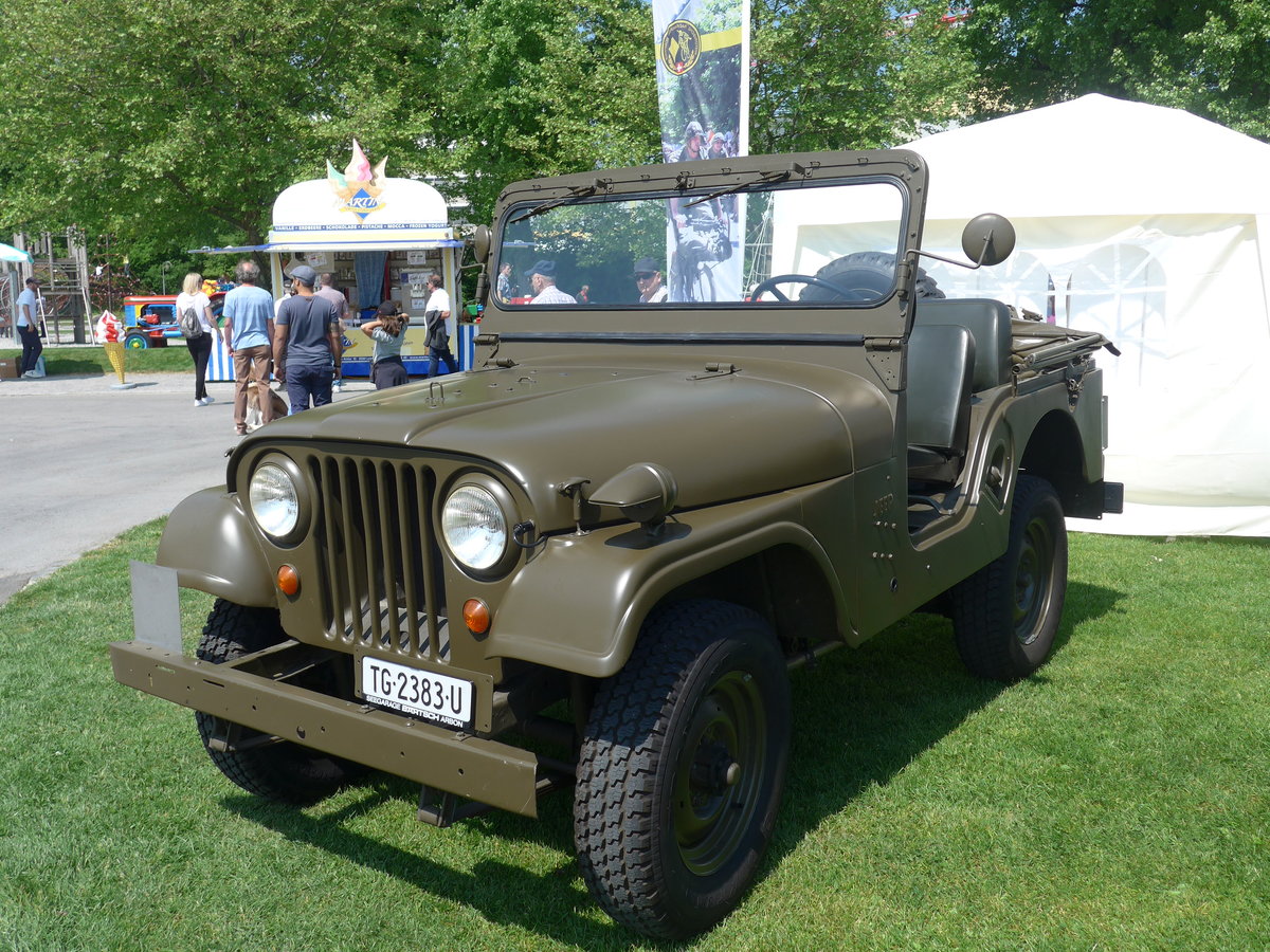 (192'640) - Willys - TG 2383 U - am 5. Mai 2018 in Arbon, Arbon Classics