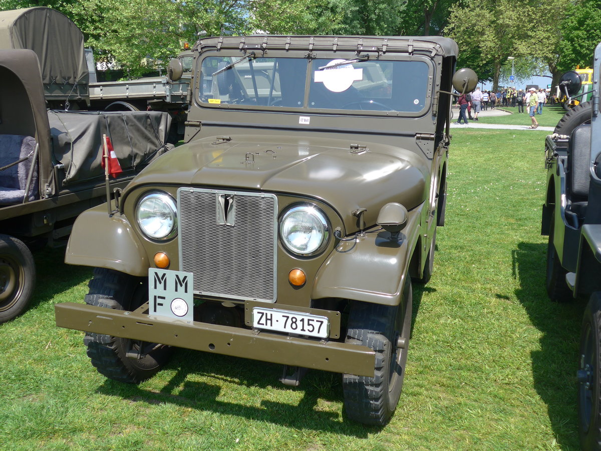 (192'643) - Willys - ZH 78'157 - am 5. Mai 2018 in Arbon, Arbon Classics