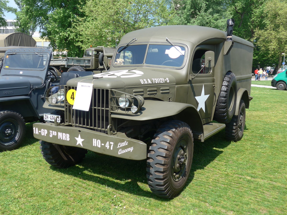 (192'647) - Dodge - ZH 49'483 - am 5. Mai 2018 in Arbon, Arbon Classics