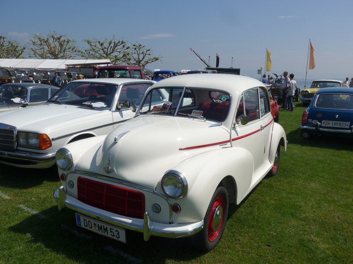 (192'686) - Morris - DO MM 53 - am 5. Mai 2018 in Arbon, Arbon Classics