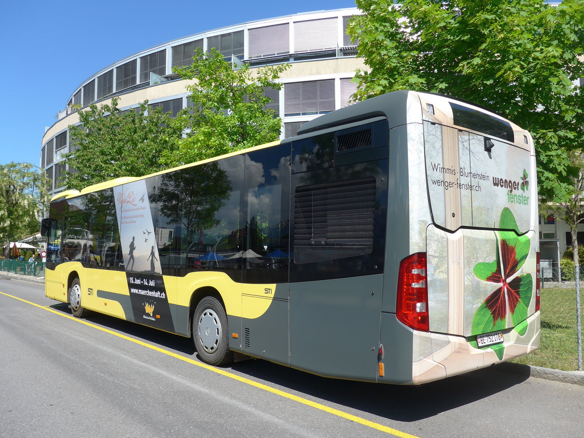 (192'933) - STI Thun - Nr. 178/BE 752'178 - Mercedes am 8. Mai 2018 bei der Schifflndte Thun