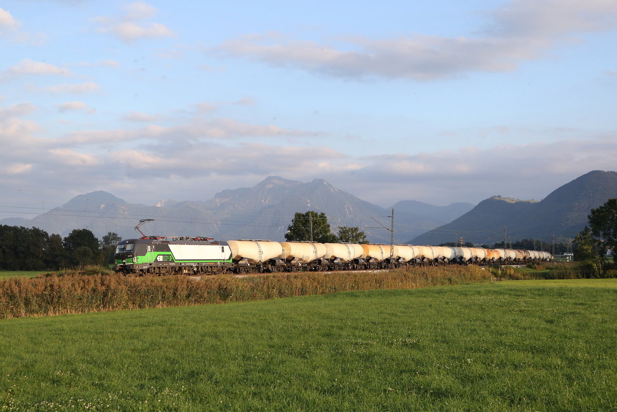 193 736 aus Freilassing kommend am 18. September 2019 bei Bernau.