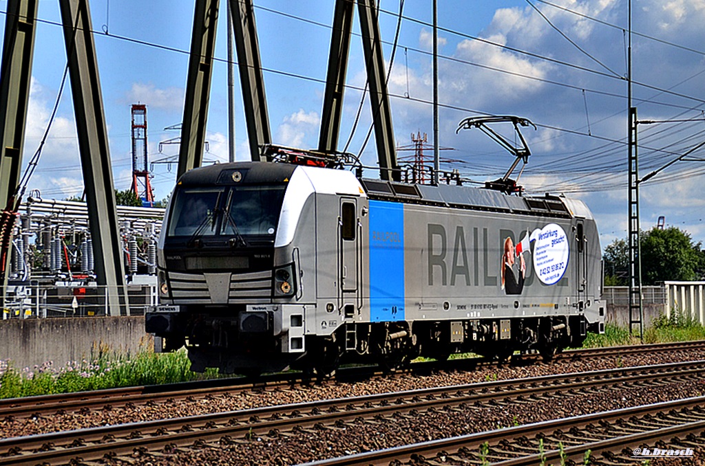 193 801-8 fuhr solo durch hh-waltershof,15.07.15