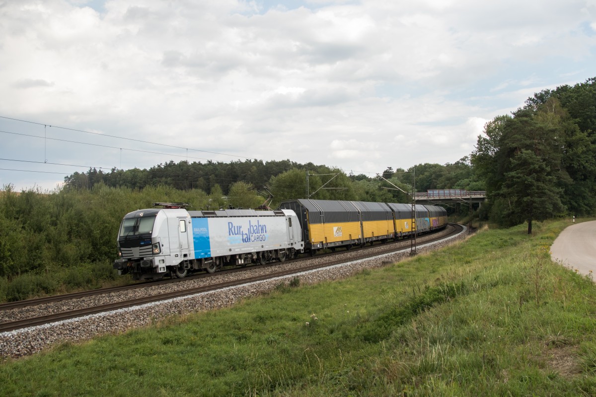 193 810 am 28. August 2015 bei Sinngrn.