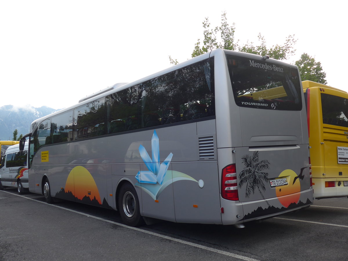 (193'029) - Bustrans, Bottighofen - TG 213'234 - Mercedes am 16. Mai 2018 in Thun, Seestrasse (Einsatz Tschannen)