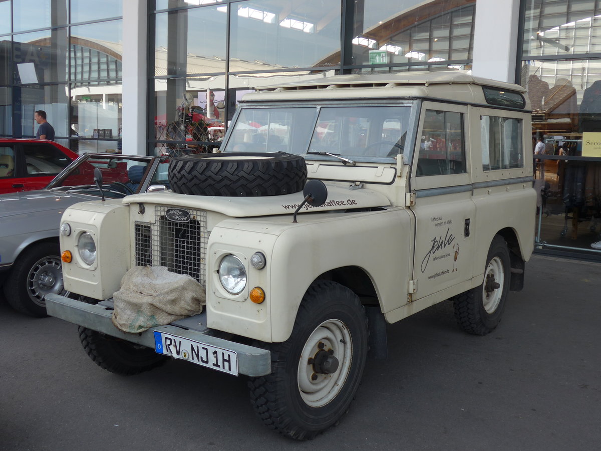 (193'363) - Land-Rover - RV-NJ 1H - am 26. Mai 2018 in Friedrichshafen, Messe