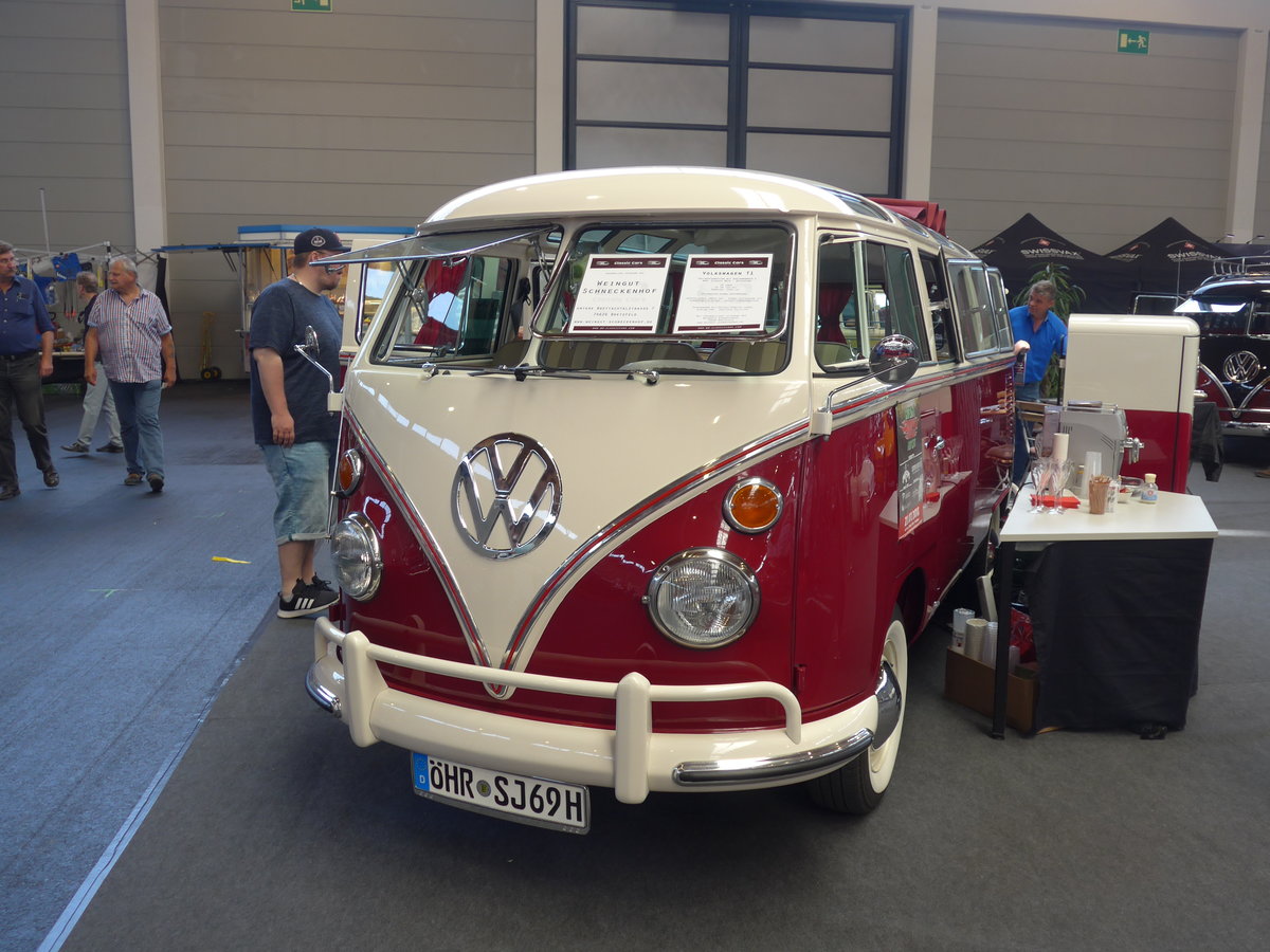 (193'518) - VW-Bus - �HR-SJ 69H - am 26. Mai 2018 in Friedrichshafen, Messe
